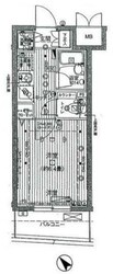 パレステュディオシンシア文京千石の物件間取画像